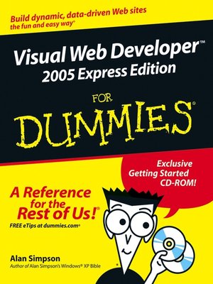 cover image of Visual Web Developer 2005 Express Edition For Dummies